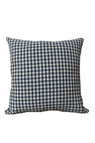 SEMEG Jakar Dokuma Keten Kaz Ayağı Dekoratif Yıkanılabilir Kırlent Kılıfı