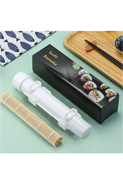 Arabest Sushi Making Kit, Food Grade Plastic Sushi Mold, Create Sushi with Vegetables, Meat, and Rice