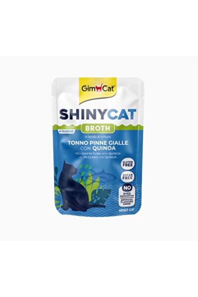 Gimcat Yellowfin tuna and quinoa in gravy, wet food for adult cats, 70g