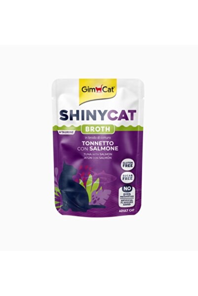 Gimcat Tuna and Salmon in Gravy Wet Food for Adult Cats 80g