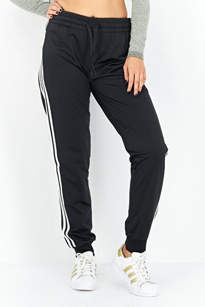 adidas Women Sportswear Fit Brand Logo Training Sweatpants, Black/White