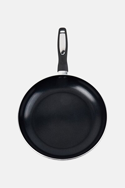 Alpine Cuisine Ceramic Coated Aluminium Verona Fry Pan, Black