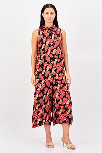 Great Plains جمبسوت نسائي بدون أكمام بطبعة زهور، متعدد الألوان