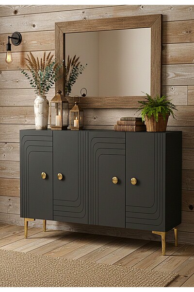 zetuna home KA1209AG KONSOL, ÇOK AMAÇLI DOLAP, KAHVE KÖŞESİ VE TV SEHPASI ANT...