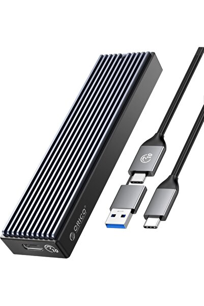 Orico علبة أقراص SSD من نوع M.2 NVMe، منفذ USB 3.1 من الجيل الثاني (10 جيجابت...