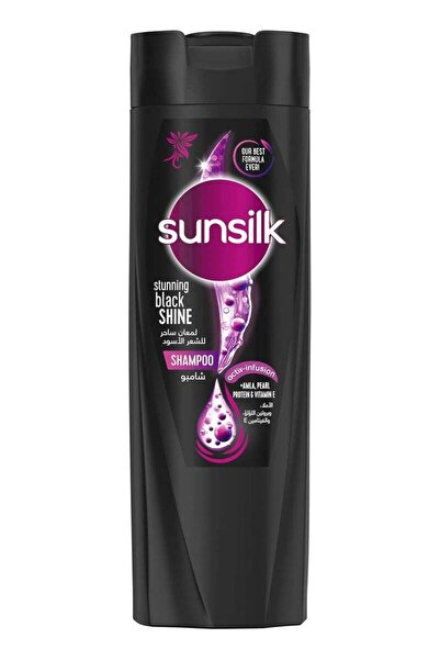 Sunsilk Amazing Black Shampoo for shiny, attractive, glossy black hair