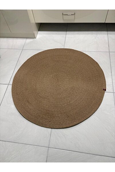 ROPE Gerçek Doğal Jut Kilim