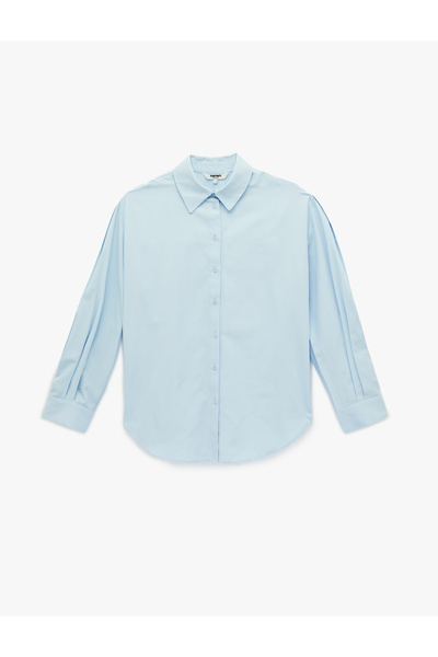 Koton Classic Collar Long Sleeve Buttoned Shirt