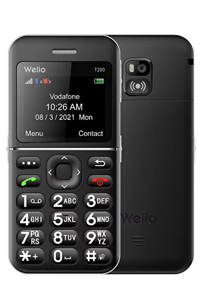 yollayenilensin Welio T200 Kameralı Tuşlu Telefon (KVK Garantili & BTK Kayıtl...