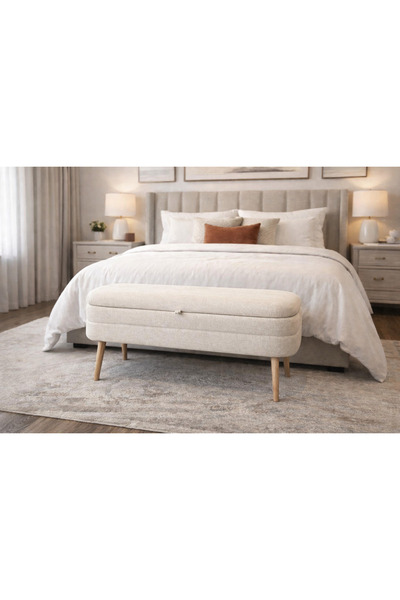 arge demo Ramsey Krem Keten Sandıklı Puf Benç