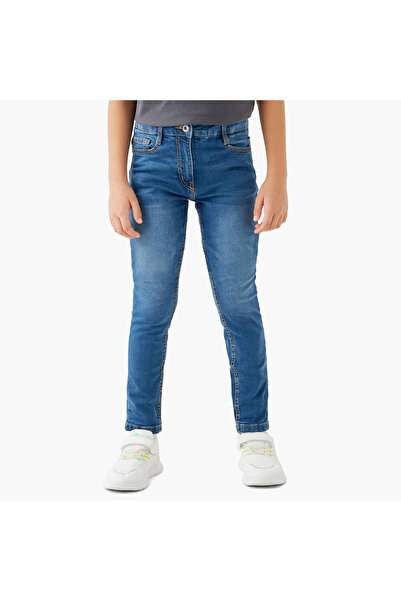 Juniors Girls' Straight Fit Jeans