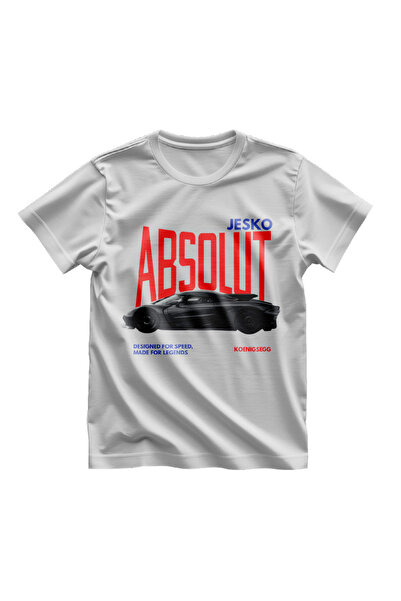 karikatürstore Koenigsegg Absolut Jesko Tasarımlı Kaliteli Baskılı Tişört