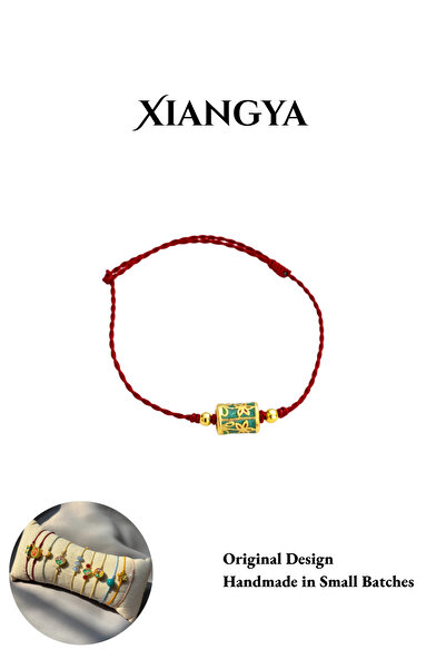 XIANGYA String Bracelet Friendship Bracelet Lucky Protection | Cord Adjustable | Red
