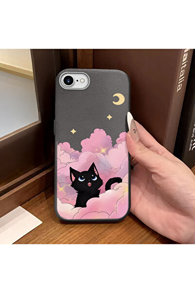 Hontinga Phone Case Compatible with iPhone 7/8/Se 2020 2022 Leather Texture A...