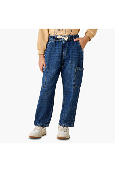 Juniors بنطال جينز ولادي واسع الساق