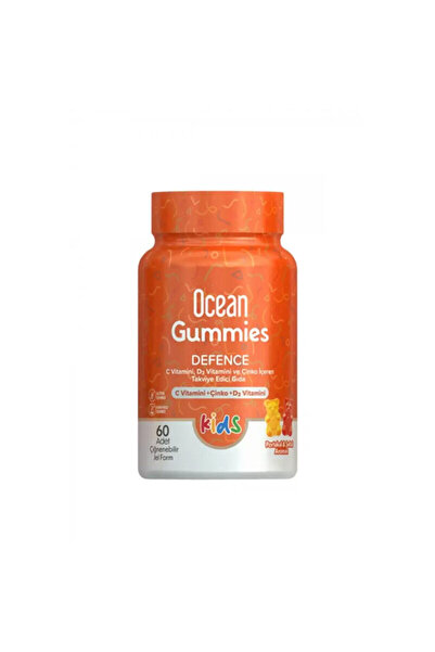 Ocean Orzax OCEAN GUMMİES DEFENCE KİDS 60 ADET ÇİĞNENEBİLİR JEL FORM