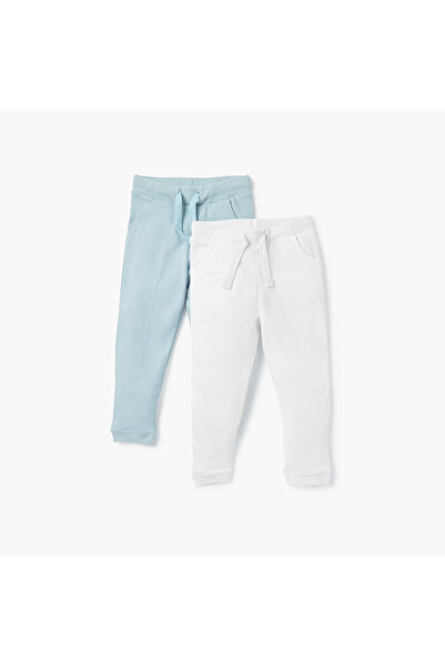 Juniors Full Length Jog Pants with Elasticised Waistband – Set of 2