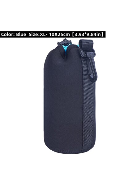 Choice7 B-Blue-XL RF11 Camera Lens Pouch Bag Waterproof Video Lens Soft Draws...