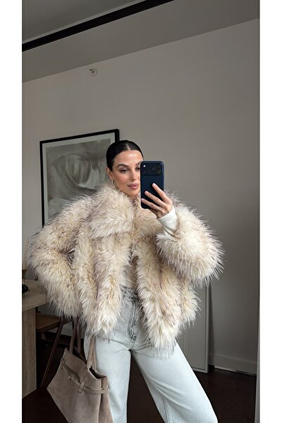 sinemkivanc co TAŞ RENGİ PREMİUM KÜRK