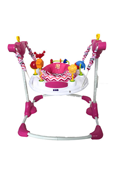 Kiko BABY JUMPER WITH TOYS-Pink