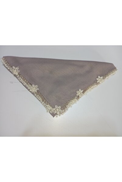 NUMİSTORE İğne oyası açık kahve yazma