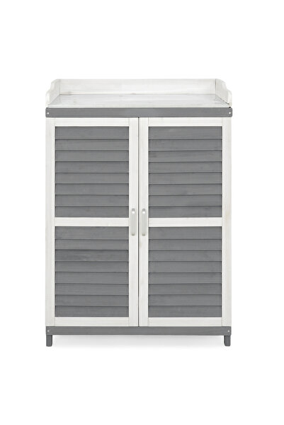 Maison Mex Comodã depozitare cu blat de lucru grãdinã/terasã, RYAN, L.67 l.46...