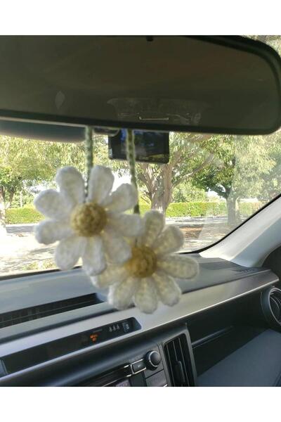 Bukela Car pendant, white