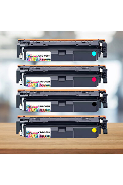 tonermax Canon CRG-069H Muadil Toner 4'lü Set - Çipli / 5094C002 /LBP673Cdw /...