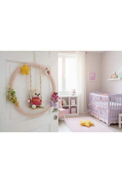 RYZE ÇOCUK Ryze Bear Door Decoration - Ryz0034 - Karma - St