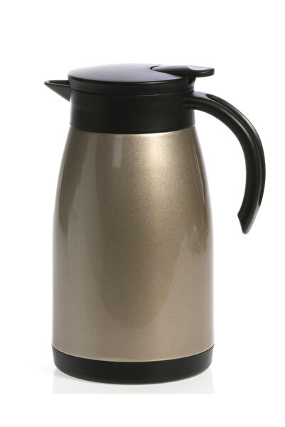 Bisbell 1000ml Stainless Steel Vacuum Flask Insulated Coffee Carafe & Tea Thermal Pot - Gold BB2140