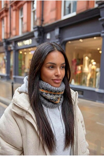 LAGRANZE Desenli Kadın Triko Boyunluk