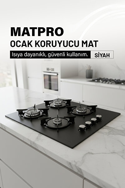MATPRO KUMTEL SET ÜSTÜ OCAK KORUYU SİLİKON MAT