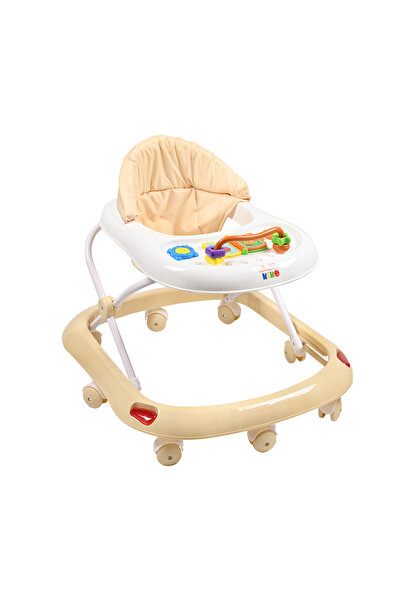 Kiko BABY WALKER WITH TOYS-Beige