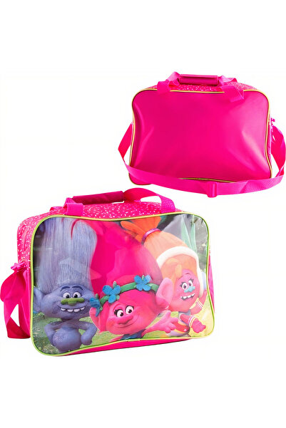 Trolls Backpack with Strap and Zipper, 26x37x20 cm