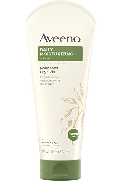 AVEENO Active Naturals Daily Moisturizing Lotion, Fragrance Free, 8 Ounces