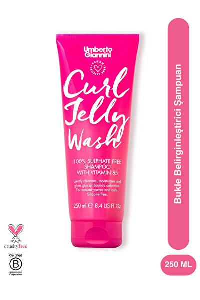 Umberto Giannini Curl Jelly Wash - Bukle Belirginleştirici Şampuan