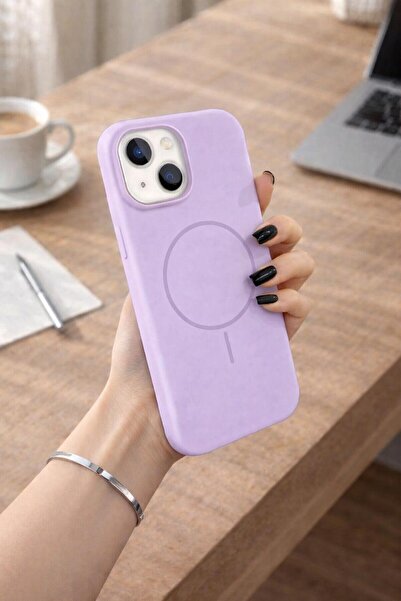 FABRON غطاء هاتف متوافق مع آيفون 15 متوافق مع ماج سيف، مقاوم للأوساخ وقابل لل...