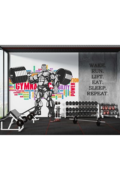 Grown Spor Salonu Fitness Duvar Kağıdı