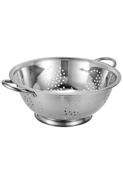 Bisbell Stainless Steel Colander, 34cm Large Kitchen Strainer,Food Strainer for Pasta,Rice,Vegetables,BB2149