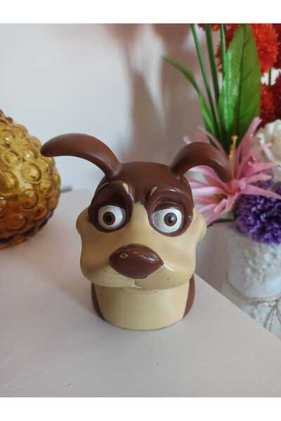 Hureggo Vintage Garanti Bank Piggy Bank with Dog Figure & 15 cm