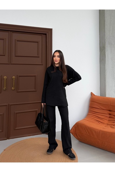 NEWORGINAL Set casual din bumbac pentru femei, cu croială confortabilă