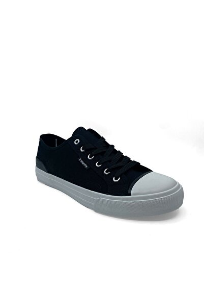 Kinetix Günlük Bağcıklı Rahat Siyah Spor Ayakkabı Sneaker Siyah