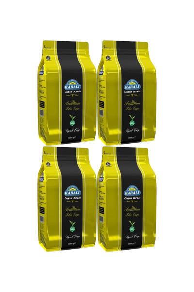 KARAALİ Karali Premium Filiz Dökme Çay 1000 Gr X 4 Adet