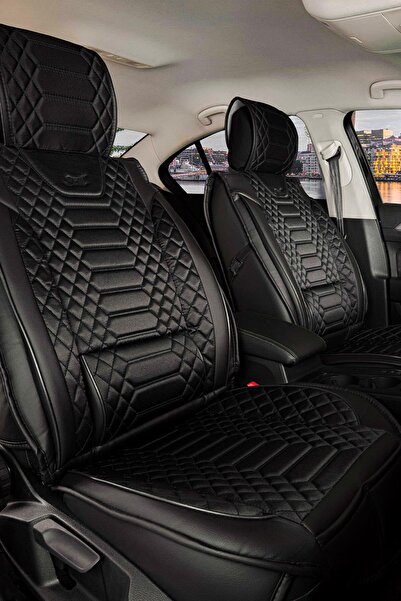 barototuning غطاء مقعد سيارة رينو كليو 3 2005-2011 متوافق مع رويال أوتو، طقم أمامي وخلفي