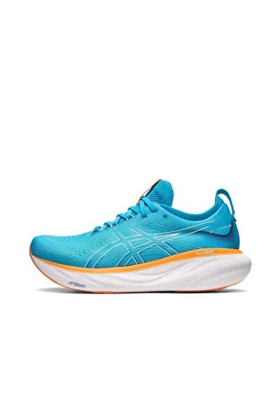 Asics Men Gel-Nimbus 25 Outdoor Cycling/Running Sneakers Bright blue/Orange