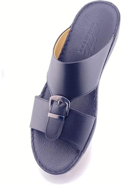 Alnahham AET Handmade Arabic Sandals For Men | Outdoor Mens Slippers | Open Toe | Full Genuine Softy Leather