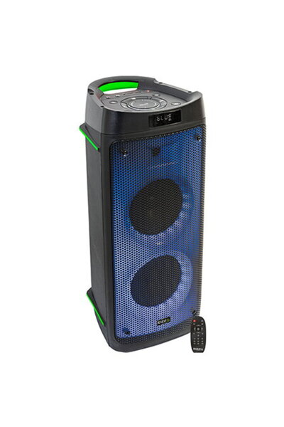Ibiza Sound Portable Dual 6.5" Speaker with LED Effects, Bluetooth & 300W Power