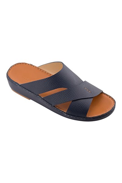 Alnahham AET Handmade Arabic Sandals For Men | Outdoor Mens Slippers | Open Toe | Full Genuine Milled Leather