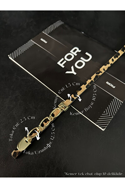 Fiori حزام بنطلون نسائي أساسي بإبزيم سلسلة رفيعة، حزام معطف، حزام فستان