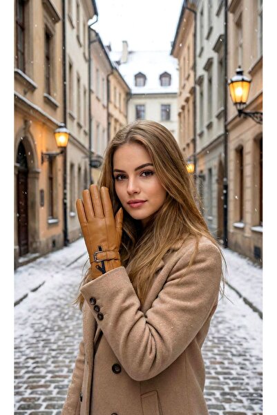 LAGRANZE Monéa Women's Urban Chic Genuine Leather Gloves